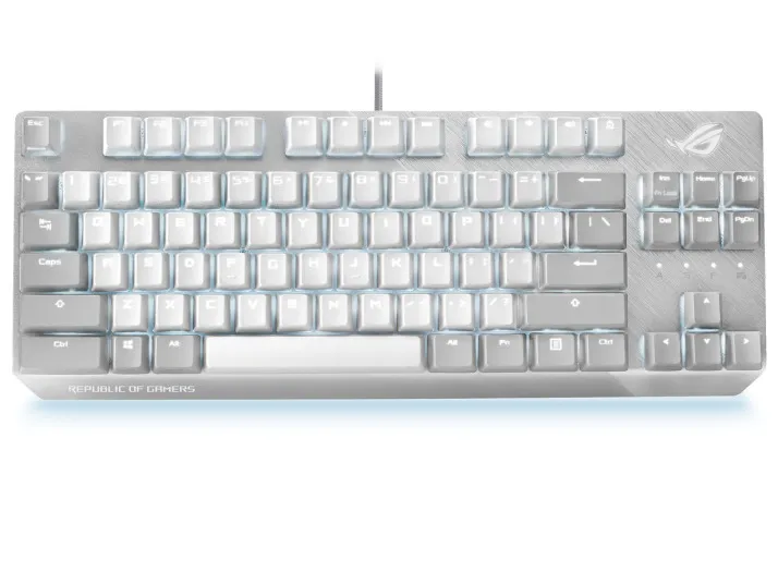 ROG Strix Scope NX TKL Moonlight White 赤軸 [White/Gray]