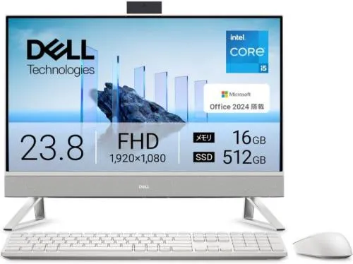 Dell 24 AD47-FNWHB [パールホワイト]