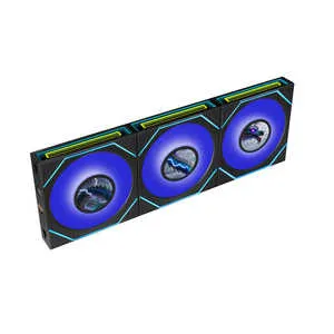 UNI FAN SL-INF LCD FLEX 120 3Pack 12SLIND1F3B [ブラック]