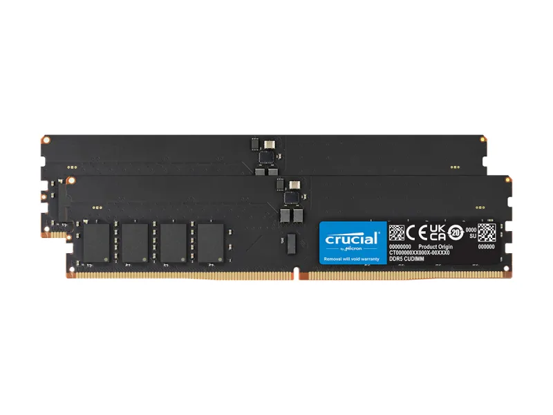 CT2K64G64C52CU5 [DDR5 PC5-51200 64GB 2枚組 CUDIMM]