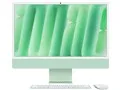 iMac 24インチ Retina 4.5Kディスプレイモデル M4チップ 10コアGPU 256GB SSD 16GBメモリ MWUY3J/A [グリーン]