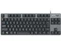 TKL Mechanical Keyboard K835-Linear K835GPR 赤軸 [グラファイト]