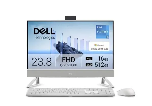 Dell 24 AD47-FNWHB [パールホワイト]