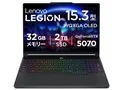 Legion 5i Gen 11 Core Ultra 9 290HX Plus・32GBメモリー・2TB SSD・RTX 5070・15.3型WQXGA・OLED搭載 83VKCTO1WWJP3 [エクリプスブラック]