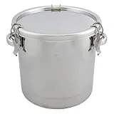 ステンレスタンク キャッチクリップ式密閉タンク(フタ付) 15L CTH-27