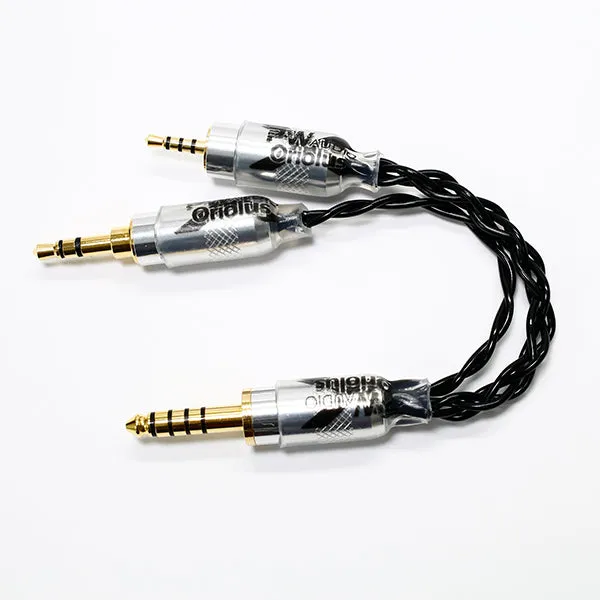 2.5mm+3.5mmGND to 4.4mm ofc cable for oriolus