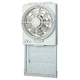 窓用換気扇 ライトグレー VRW-25X2