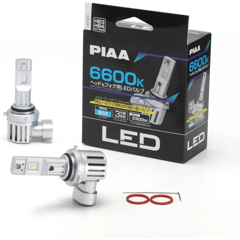 LEH211 [LED 蒼白 6600K HB3/HB4/HIR1/HIR2]