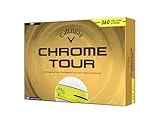 CHROME TOUR 360° YELLOW STRIPEボール 2026年モデル [ホワイト]