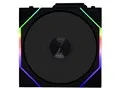 UNI FAN TL 140 REVERSE BLADE WIRELESS BK Single Pack UF-RS-TL140-WLS-1B [ブラック]