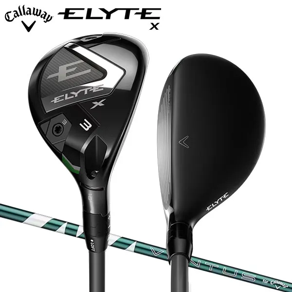 ELYTE X ユーティリティー [VENTUS GREEN 50 for Callaway フレックス：SR ロフト：25]