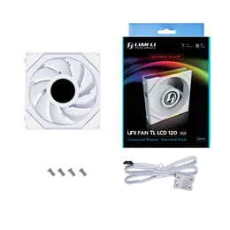 UNI FAN TL LCD120 REVERSE BLADE WT Single Pack UF-RS-TL120-LCD-1W [ホワイト]