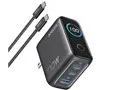 Anker Charger (100W、3 Ports) with USB-C & USB-Cケーブル B121BNZ1 [ダークグレー]