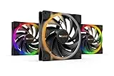 LIGHT WINGS 140mm PWM High-Speed 3-Pack BL079 [Black]
