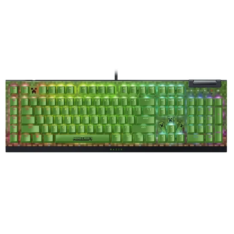 BlackWidow V4 X Green Switch Minecraft Edition RZ03-04704100-R3M1