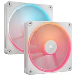 iCUE LINK LX140-R RGB WHITE Dual Reverse Fans Starter Kit CO-9051056-WW [ホワイト]