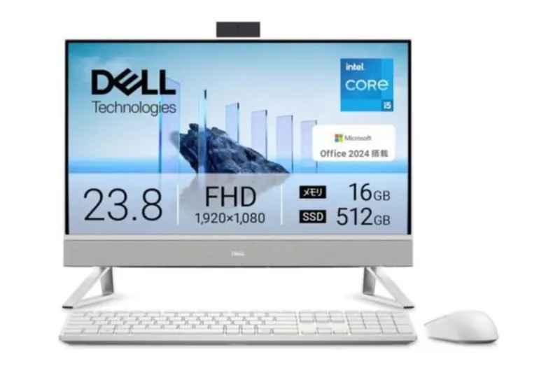 Dell 24 AD47-FNWHB [パールホワイト]