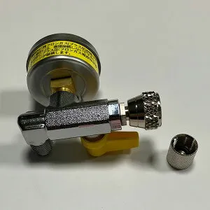 イチネンTASCO （タスコ）:ウルトラミニ真空ポンプ用ミニ真空ゲージキット TA142MK 冷凍・空調工具 真空ポンプ・真空計