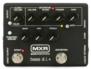 MXR M80 Bass D.I.+ Bass [直輸入品][並行輸入品]【ディストーション】【ベース用プリアンプ】【新品】