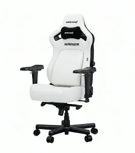 Andaseat Kaiser4 EverSoftリネンファブリック ArteDiPelleエコレザー 人間工学 5Dアームレスト ポップアウト式内蔵型ランバーサポート マグネットヘッドレスト リクライニング 長時間作業 オフィスチ