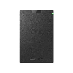 BUFFALO USB3.1(Gen.1)対応 ポータブルHDD スタンダードモデル ブラック 2TB HD-PCG2.0U3-GBA