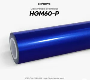 KKVINYL HyperPRO カラーPPF Glossy Metallic Bright Blue HGM60-P(1.52mx15m)