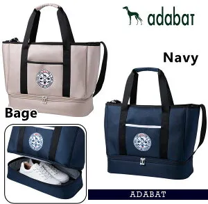 【New】軽やかな生地感、そしてカジュアル！アダバット（adabat）シューズ イン ボストンバック◆トートバック【ABT440】