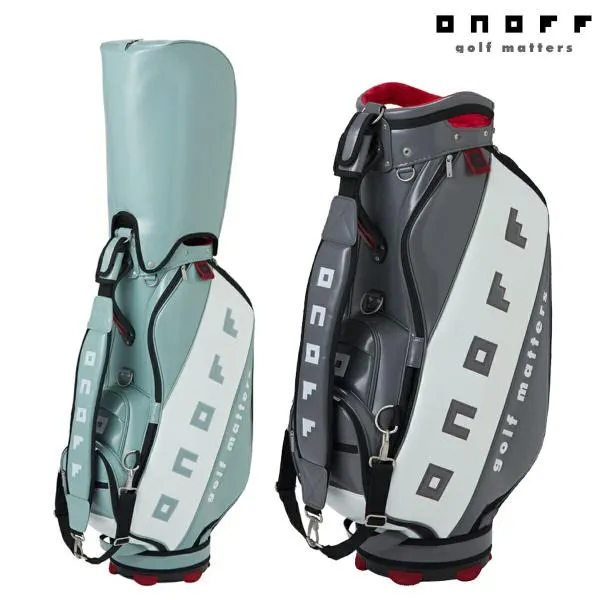 オノフ メンズ キャディーバッグ 4.2kg 9型 47インチ対応 5分割 ネームプレート付属 刻印タイプ OB0926 キャディバッグ【25】
