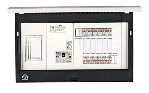 河村電器 樹脂製 ホーム分電盤 enステーション 避雷器付 フタ付 ELR 6400-H