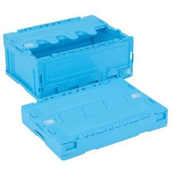 岐阜プラスチック工業 折りたたみコンテナー ブルー CF-S31NR B 1