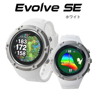 ショットナビ Shot Navi Evolve SE WHITE ショットナビ エヴォルヴ SE ホワイト GPS ゴルフ ナビ ウォッチ腕時計型 みちびきL1S対応 国内メーカー 国産 正規品 1年保証 ショットナビオーナーズクラブ