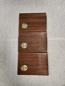 1971-1973 S プルーフ アイゼンハワー 3 ブラウン ボックス ロット アイク ドル 40% シルバー US コイン