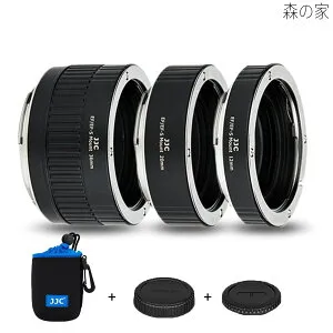 【送料無料】接写リング デジタル接写リングセット Canon EF/EF-S マウント用 EOS 90D 80D 5D IV III II 6D II 5DS 5DR 1DX III II Kiss X10i X10 X9 X9i x8i X70 対応 12mm+20mm+36mmセット ボディキャップとリアレンズキャ