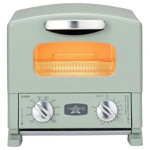 【エントリーで最大全額ポイント還元｜5/6まで】 Aladdin｜アラジン グラファイトトースター（1枚焼き） グリーン AET-G8A/G