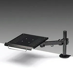 サンワサプライ ノートPCアーム CR-LANPC1 ノートパソコンアーム クランプ固定 スチール製 モニタアーム 送料無料