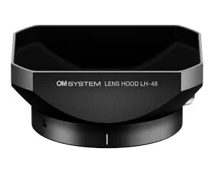 OM SYSTEM｜オーエムシステム 金属レンズフード LH-48 ブラック LH-48 BLK [46mm]