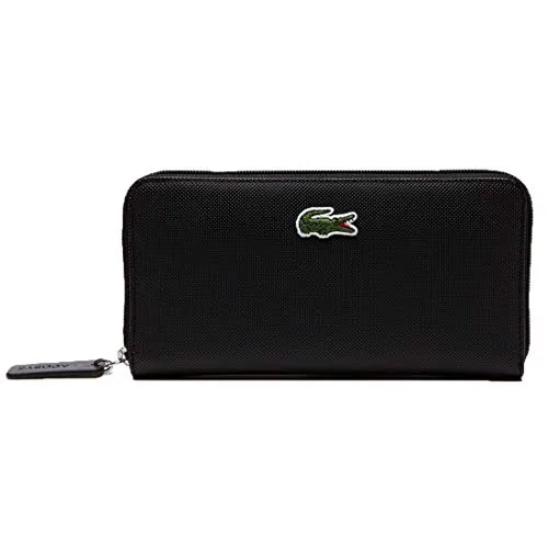 [ラコステ] ラウンドファスナー ジッパー 長財布 ロングウォレット NF2900PO black(000) ONE_SIZE [並行輸入品]