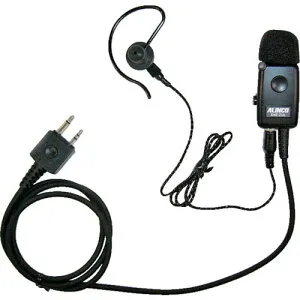 アルインコ アルインコ 業務用イヤホンマイク（黒イヤホンタイプ） EME21AB [79-393408]