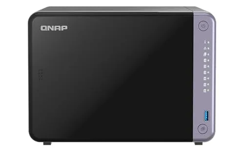 QNAP TS-632X-4G-US 6ベイ 10GbE デスクトップNAS ARM Alpine AL524クアッドコアプロセッサ 4GB DDR4 RAM (ディスクレス)