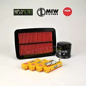 NGK Hiflo MIW サービスキット ホンダ ST 1300 パンヨーロッパ 2002-2016 に適合 NGK Hiflo MIW Service Kit to fit Honda ST 1300 Pan European 2002-2016 【並行輸入品】