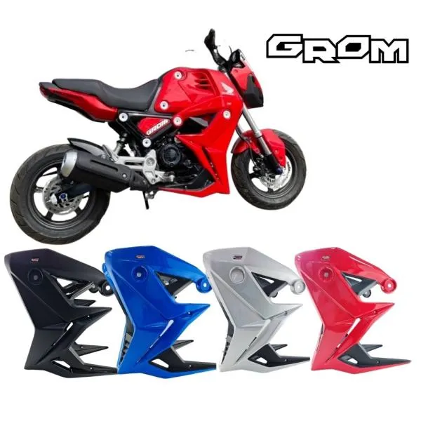 ホンダ グロム アンダーカウル ベリーパネルセット Honda Grom SNB Mid Fairing Belly Panel Set 2021 - 2022