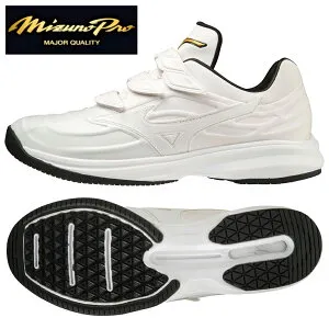 ミズノプロ トレーニングシューズ ウエーブライトレボラン プロ KL 野球 ソフトボール 11GT220001 ホワイト×ホワイト
