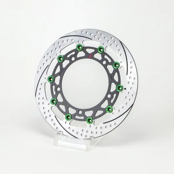 SUNSTAR サンスター プレミアムレーシング “ホール＆スリットタイプ” フロントディスクローター Ninja ZX-25R Ninja400 Z250 Z400 NINJA250 ブレーキ