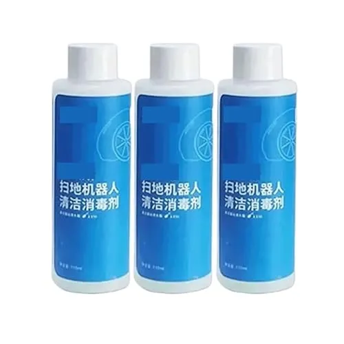 洗浄液 110ml、ECOVACS TURBO X2/X2 Pro T20 T20 N9＋T10 OMNI/T10 TURBO/X1 OMNI/X1 床掃除用洗剤に対応(3pcs-b)