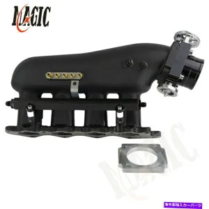 Intake Manifold 吸気マニホールド +三菱ランサーのためのスロットルボディ +燃料レール4G63 EVO 4-9 BK Intake Manifold+ Throttle Body +Fuel Rail For Mitsubishi Lancer 4G63 EVO 4-9 BK【並行輸入品】