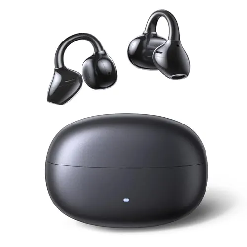 UGREEN ClipBuds Pro 世界初ANCノイズキャンセリング技術搭載 イヤーカフ型イヤホン ワイヤレスイヤホン 【Bluetooth 6.0/ENCノイキャン/Hi-Res認証/11mmチタニウム製ドライバー / 合計32時間再生 / 6マイク