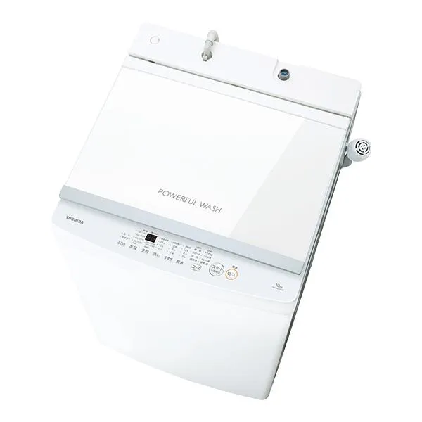 東芝 全自動洗濯機 10kg ピュアホワイト AW-10GM3-W 「大型便・時間指定不可」