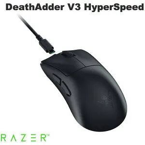 【国内正規品】 Razer DeathAdder V3 HyperSpeed 有線 / 2.4GHz ワイヤレス 両対応 エルゴノミックデザイン 超軽量ゲーミングマウス Black # RZ01-05140100-R3A1 レーザー (マウス) デスアダー rnl26