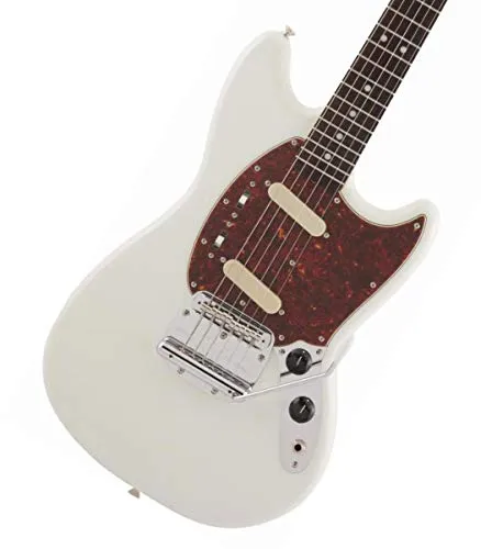 Fender エレキギター Made in Japan Traditional 60s MustangR, Rosewood Fingerboard, Olympic White