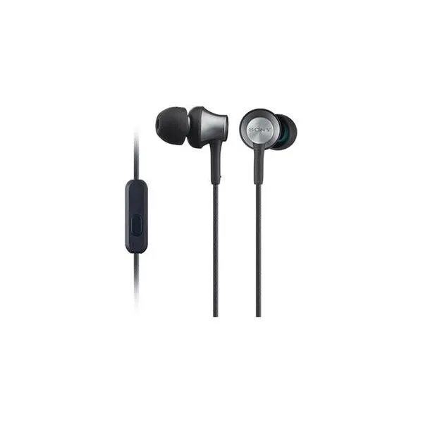 ソニー スマホ対応リモコン搭載 ダイナミック密閉型カナルイヤホン (ブラスブラック) SONY MDR-EX650AP B 返品種別A